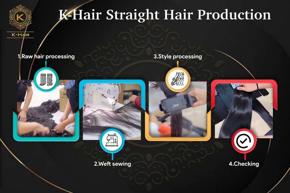 K-Hair straight production