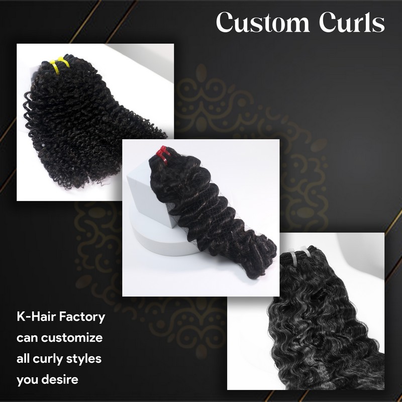 K-Hair's personalized curls size