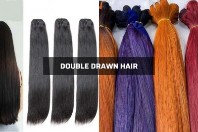what is double drawn hair