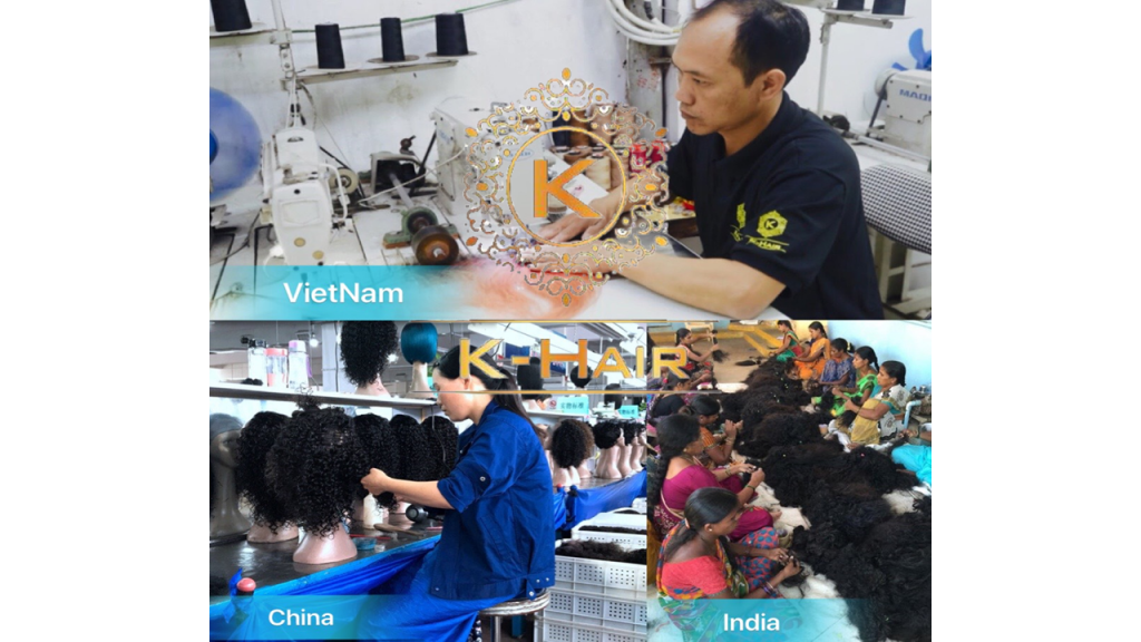 The hair factory in 3 countries