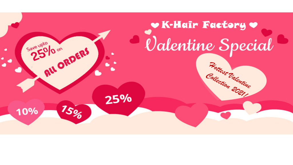 k hair valentine collection 2021
