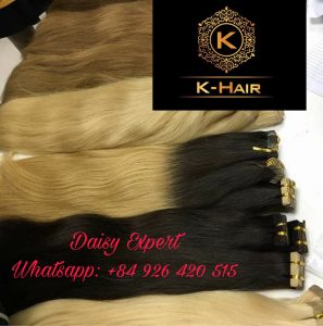 Tape-in Hair Extensions from K-hair Factory