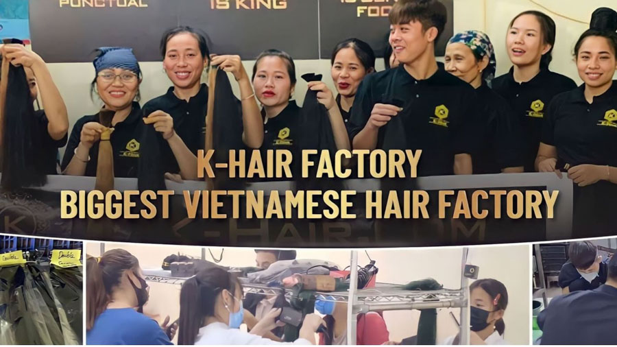 K-Hair Factory - Hair factory with best hair origin in Vietnam