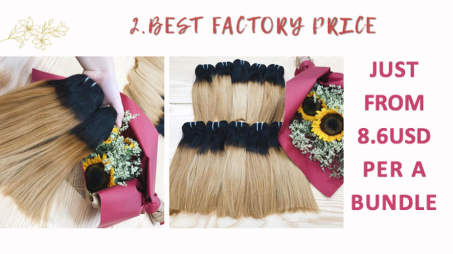 Ms. Cherry offers the best factory hair price