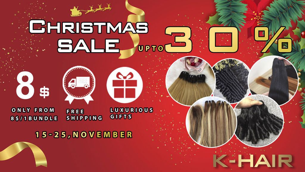 K hair Christmas Sale of year 2020 1
