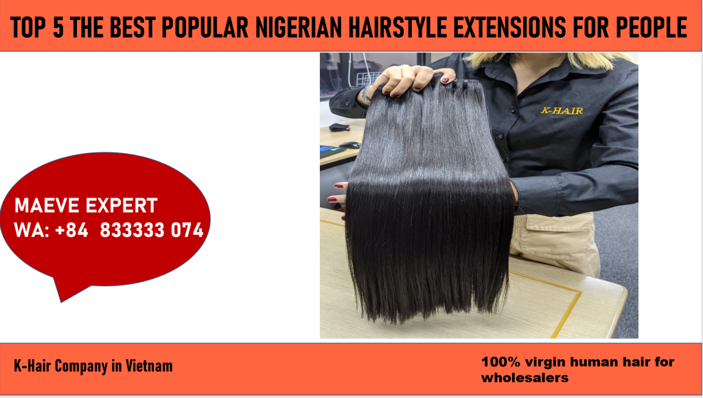 Nigerian hairstyle extensions Bone straight hair