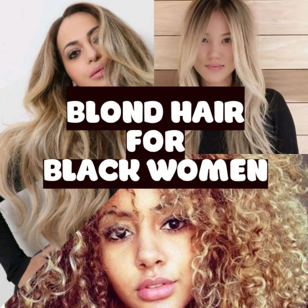 blonde hair black women