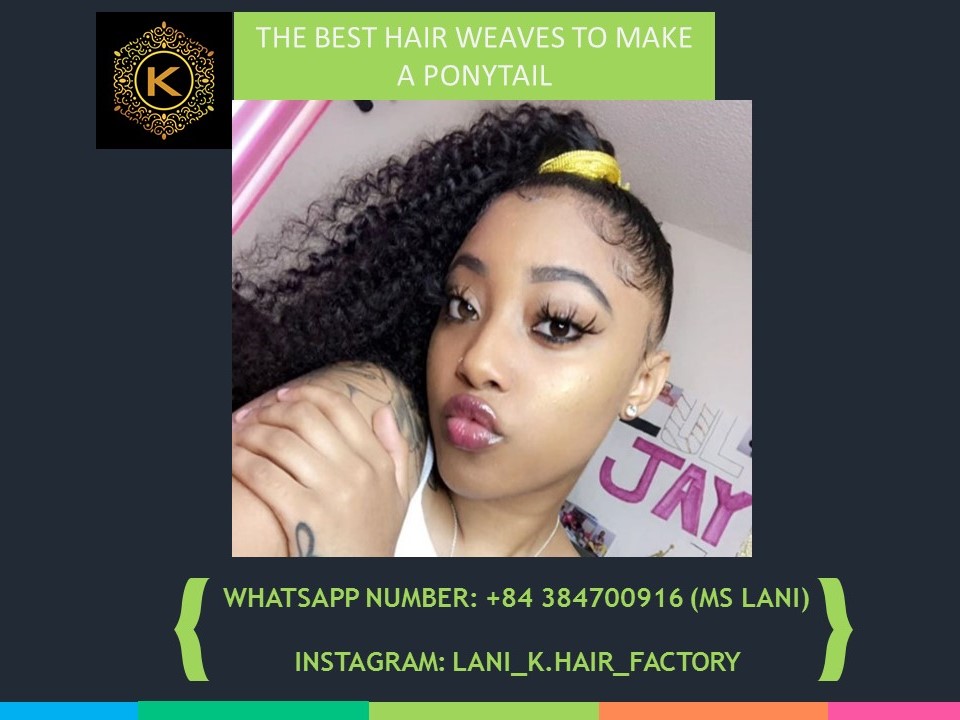 hair weaves to make a ponytail 2