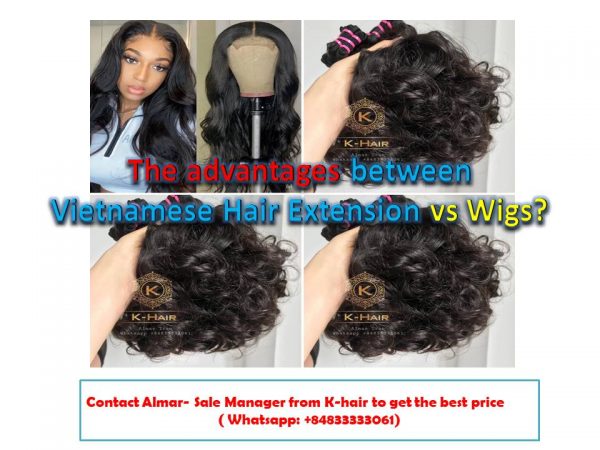 The advantages between Vietnamese Hair Extension vs Wigs