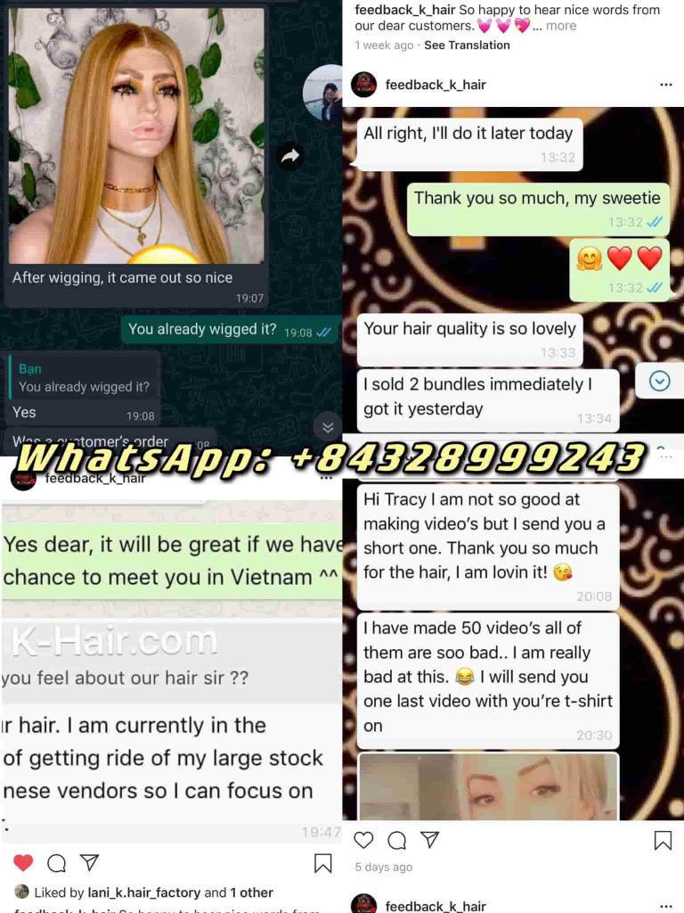 Good Reviews From K-Hair's Customers