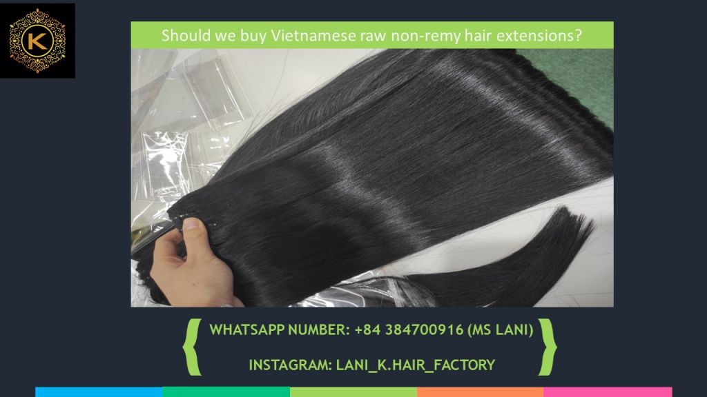 vietnamese raw non-remy hair extensions 3