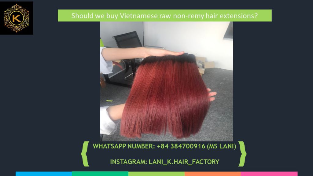vietnamese raw non remy hair extensions 4