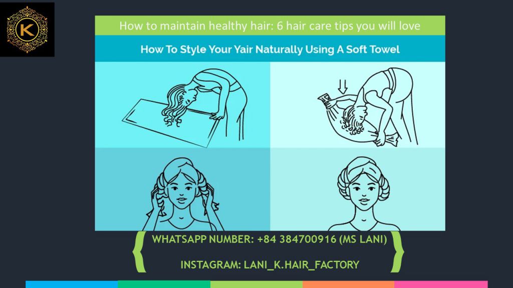 How to maintain healthy hair 5
