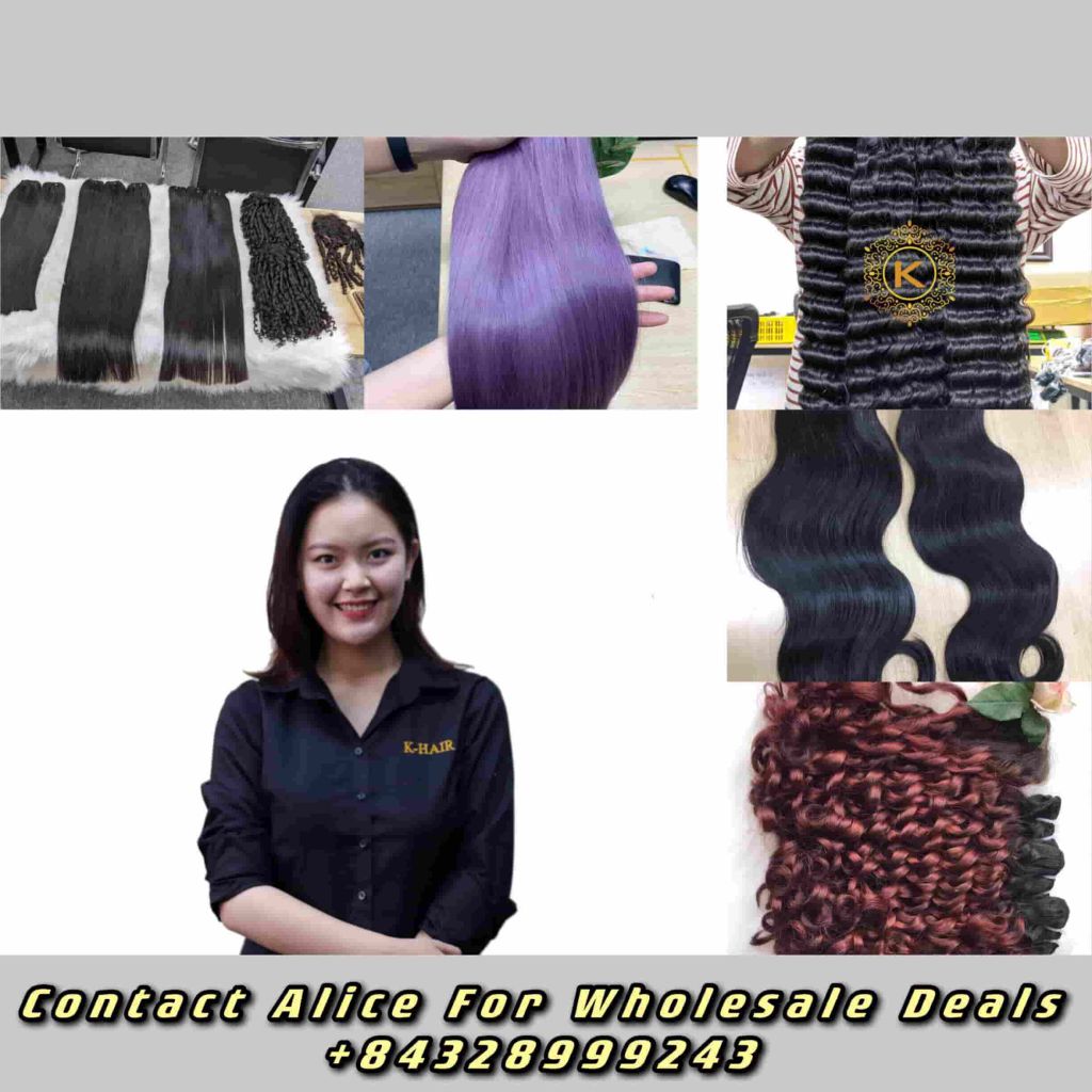 Human Virgin Hair Extensions _Contact For Wholesale Deals