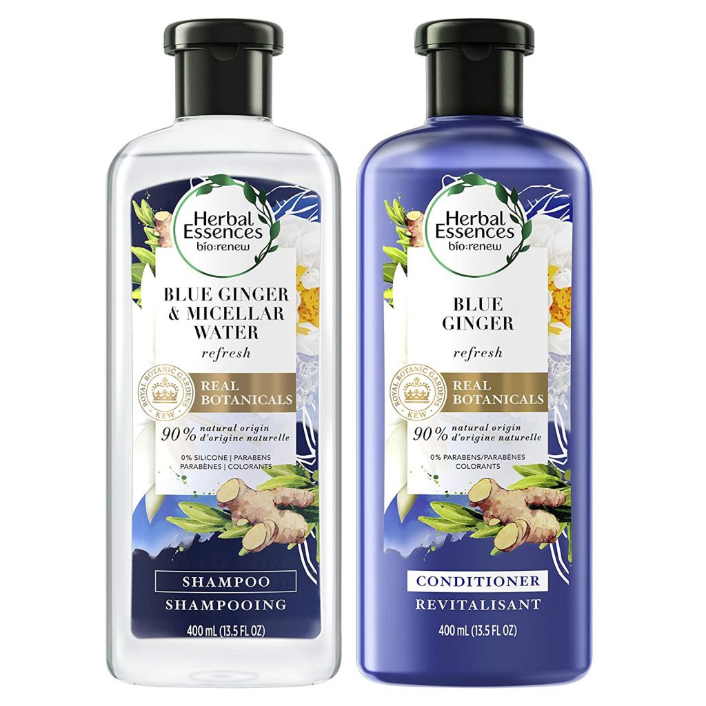 Blue Ginger & Micellar Water Shampoo - Shampoos For Greasy Hair That Is Color-Treated