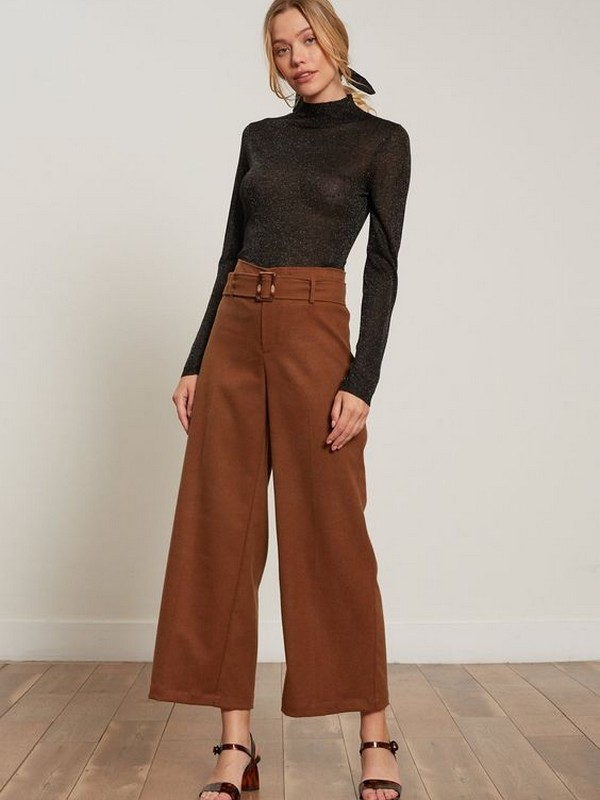 Wide-Leg Trousers - Super Chic Celebrity Outfits 
