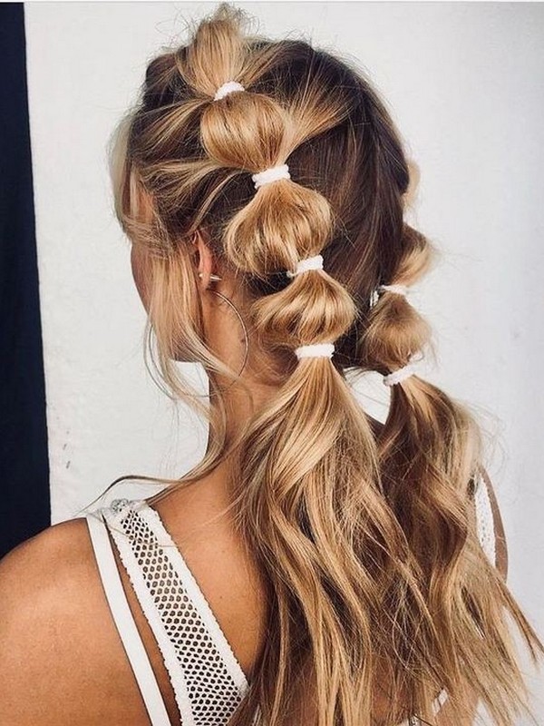 Bubble Braid - Fun And Easy Ways To Wear Hair Extension.