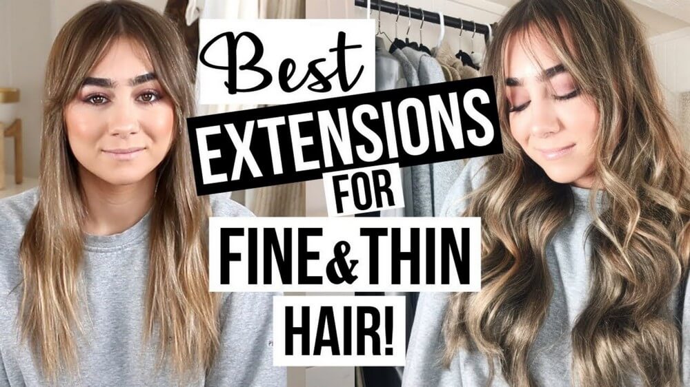 benefits of best hair extensions for fine hair 1
