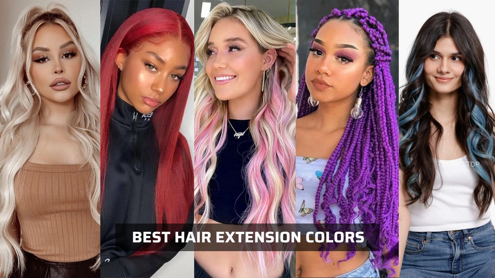 best hair extension colors 1