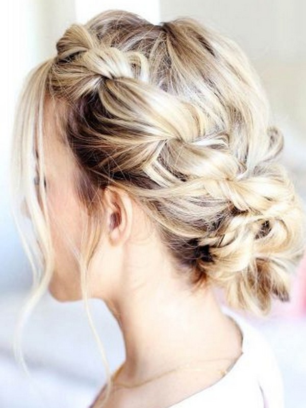 Rope Braids Updo - Best Updos That Are Simple