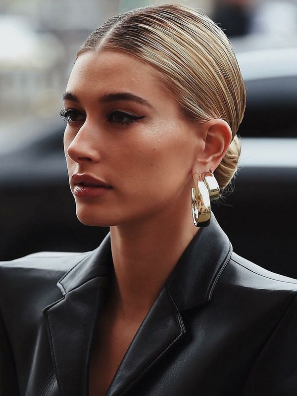 Slicked-Back Bun - Best Updos For The Ultra Chic Look