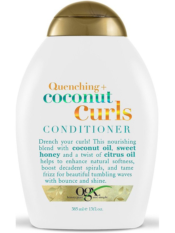 OGX Quenching Coconut Curls Conditioner - Natural Tones Conditioners For Curly Hair