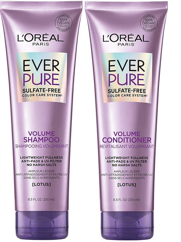L'Oréal Paris Hair Care EverPure Volume Sulfate-Free Conditioner - Budget Conditioners For Fine Hair