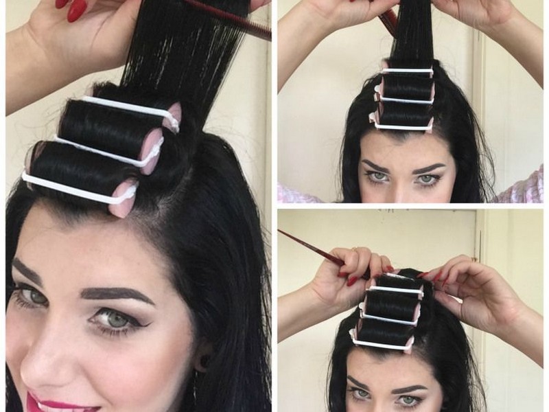 Steps To Curl Your Hair With Rollers.