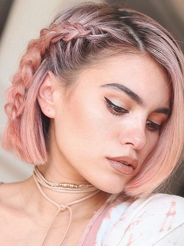 Side Braids - Super Chic And Easy Braids For Short Hair