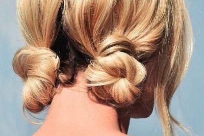 Twisted Bun - Romantic And Easy Braids For Short Hair