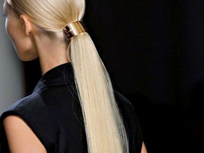 Low Ponytail. - Soft And Romantic Ponytail Look.