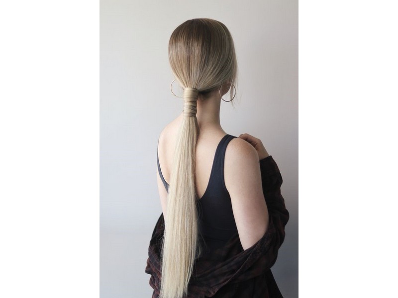 Ponytail. - Dynamic Hairstyles For Straight Hair.