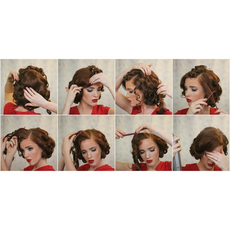 What You Will Need For The Heatless Vintage Pin Curls