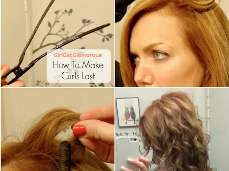 Clips - Fast Way To Keep Your Curls In Shape