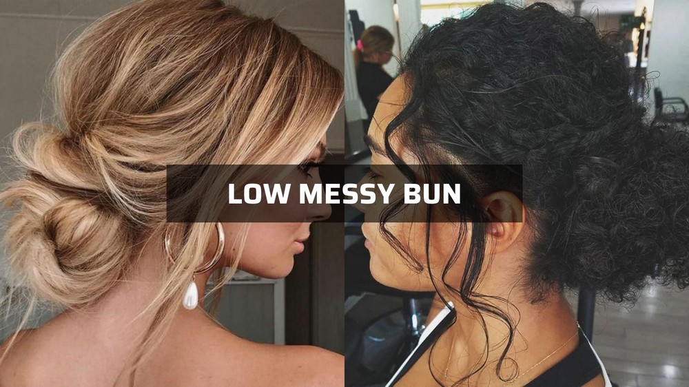 low-messy-bun