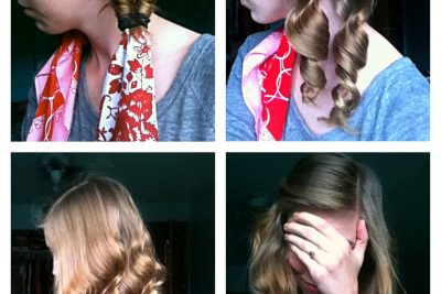 The Steps To Do Overnight Scarf Curls