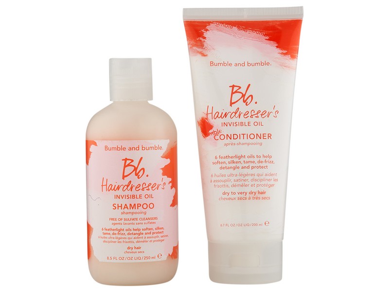 Bumble and Bumble Hairdresser's Invisible Oil Shampoo and Conditioner - Shampoo And Conditioner Combos For Frizzy Hair