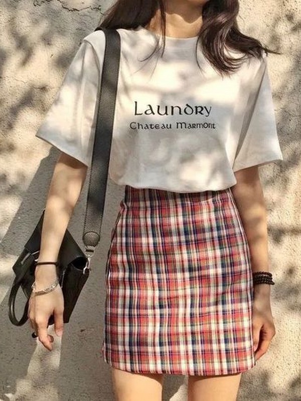Skirt With T-shirts