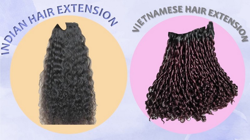 Comparision between Wholesale Hair Vendors from Indian and Vietnam