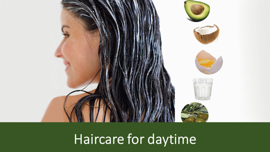 Hair care for daytime