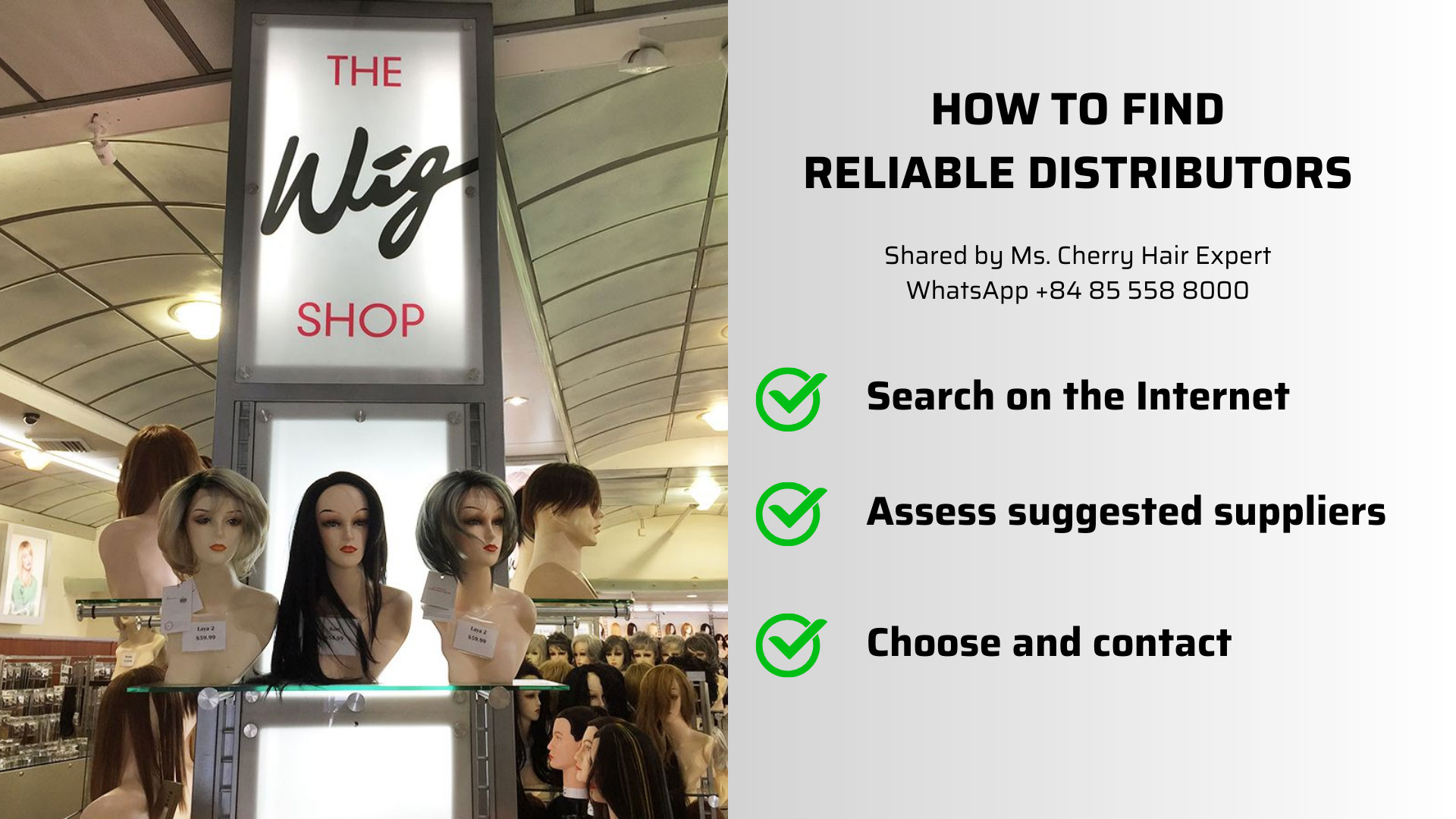 How to find reliable wholesale hair vendors