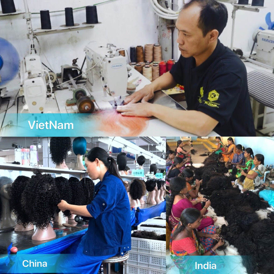 Aside from wholesale hair vendors in California, it is possible to import hair from Vietnam