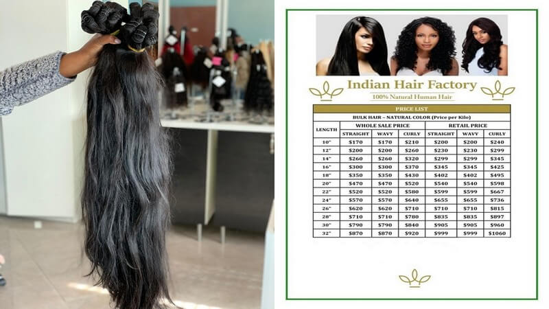 wholesale hair vendors from India 2