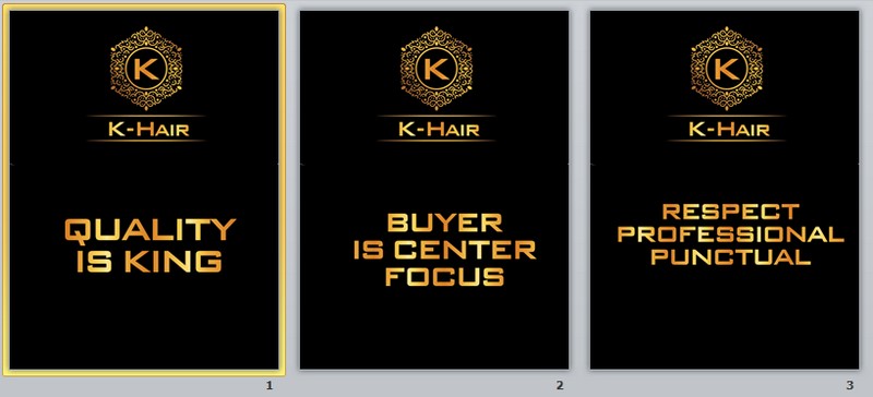 K-Hair bring the best products.