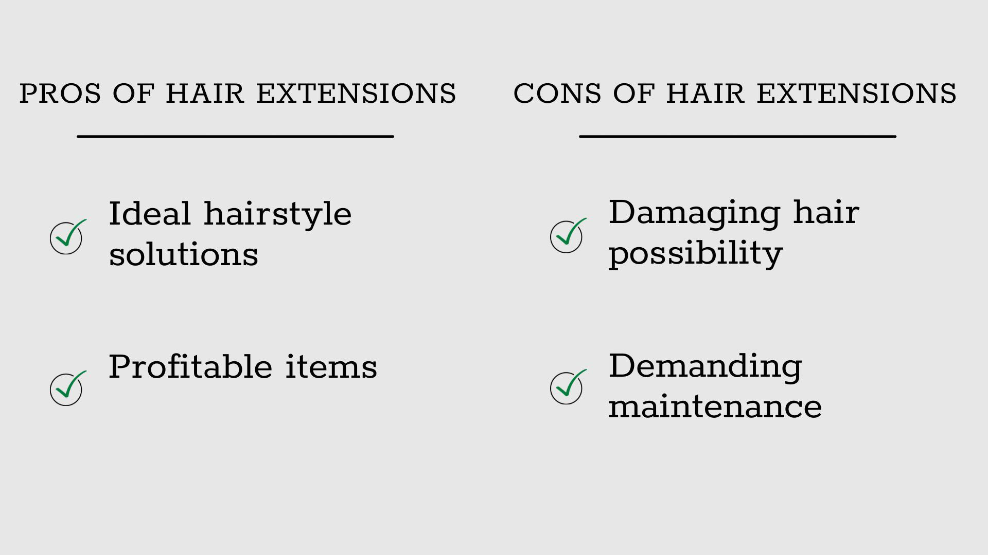Learn the pros and cons of wholesale hair extensions