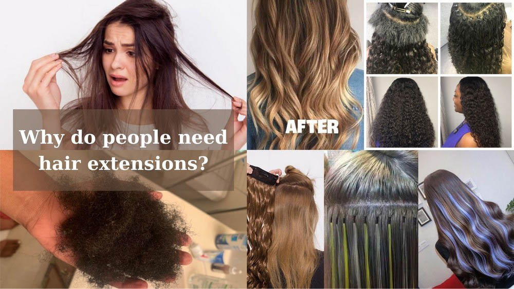 Find out why do many people need wholesale bulk hair extensions