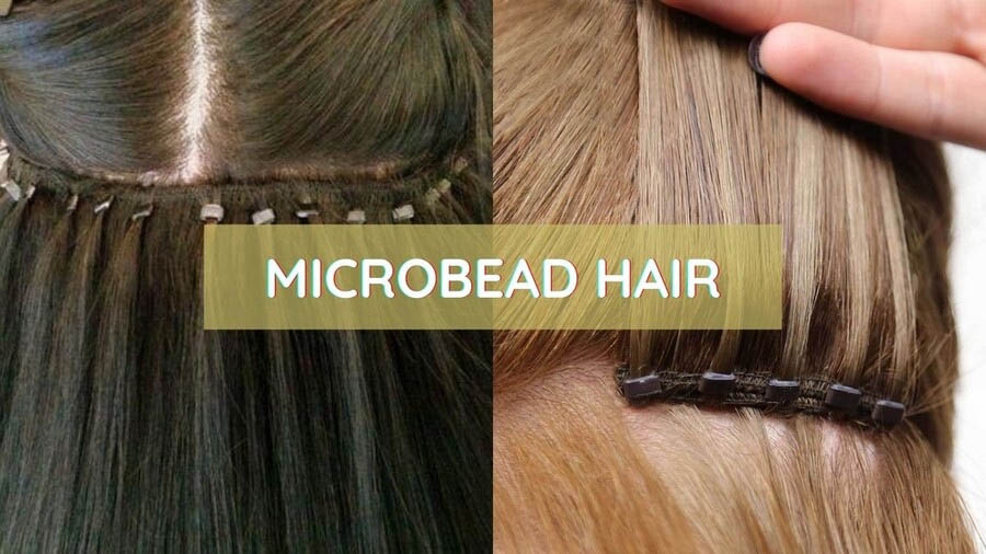 What is 12 inch microbead hair extensions?