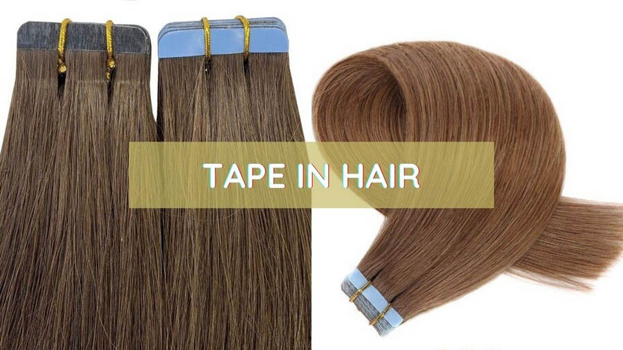 12 inch tape - in hair extensions overview