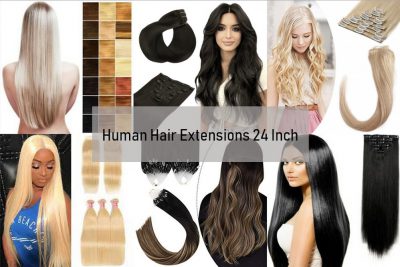 Human Hair Extensions 24 Inch