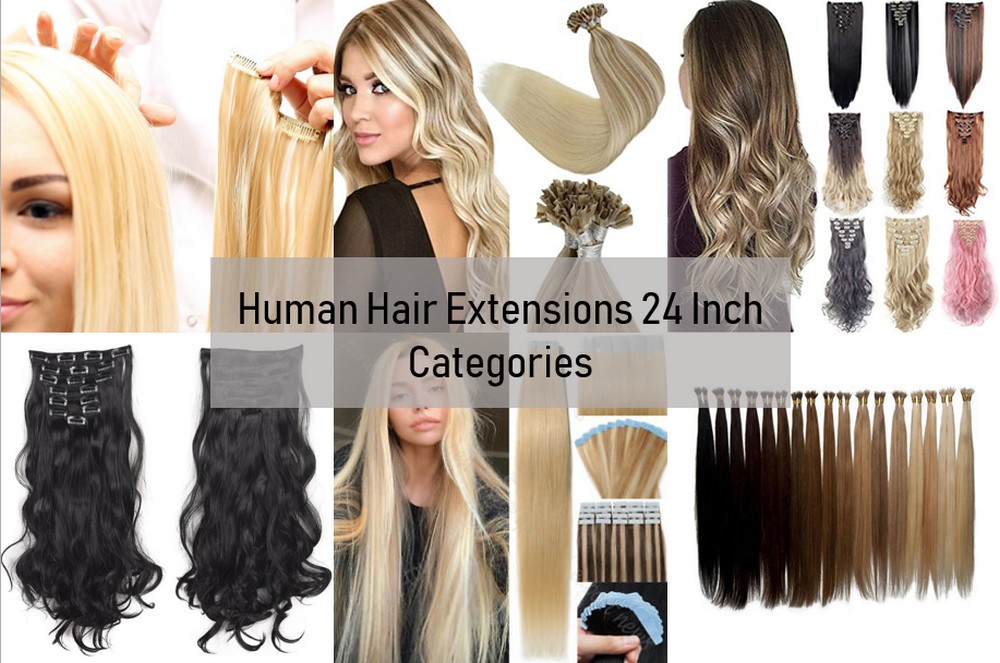 Human Hair Extensions 24 Inch 3